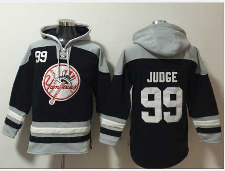 New York Yankees #99 Aaron Judge Navy Blue Ageless Must Have Lace Up Pullover Hoodie,We sell and wholesale New York Yankees #99 Aaron Judge Navy Blue Ageless Must Have Lace Up Pullover Hoodie on line form chian!